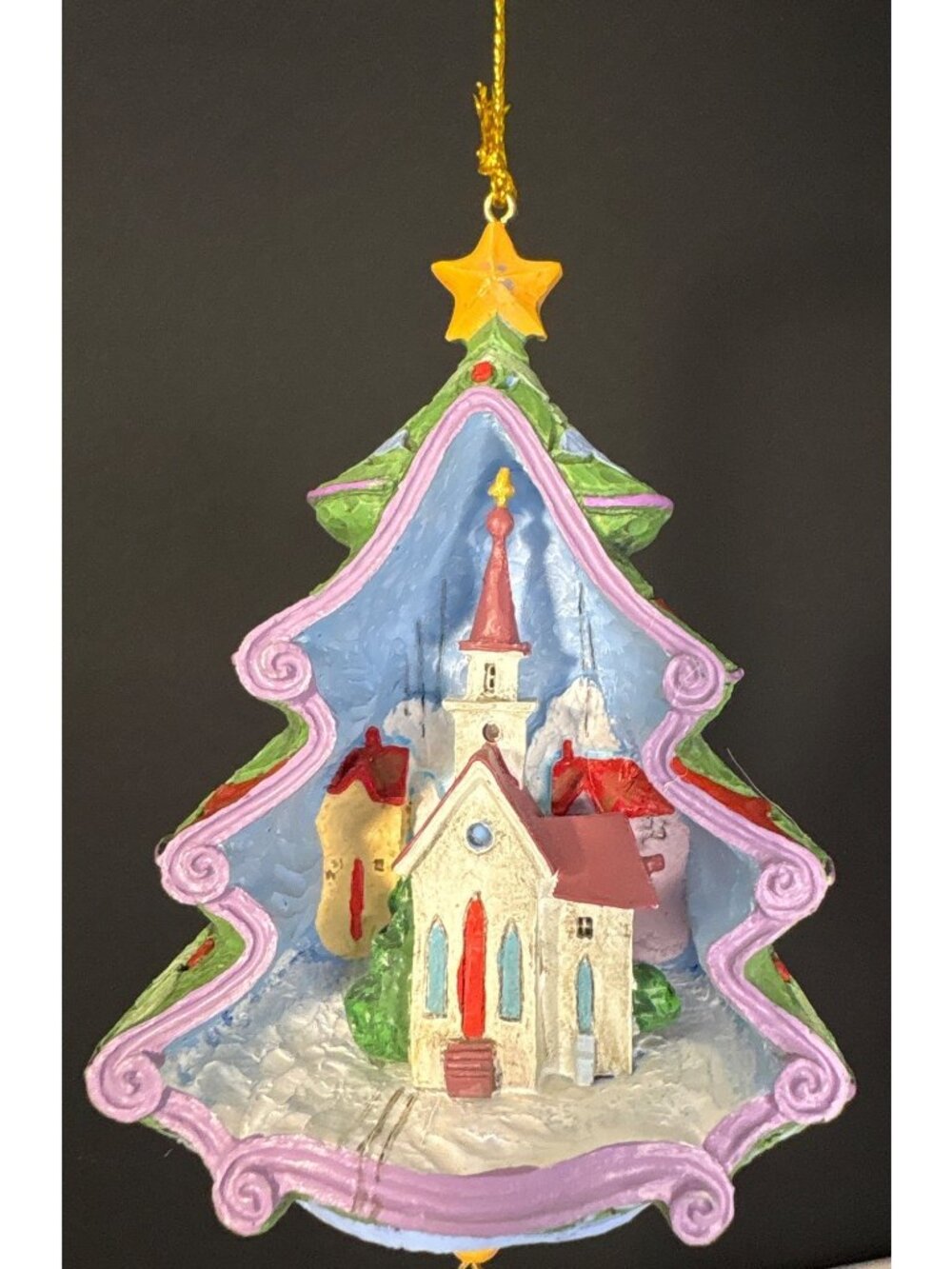 Jim Shore Danbury Mint 2012 "O Come All Ye Faithful" Christmas Ornament - Picture 1 of 14